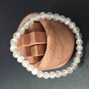 Selenite bracelet